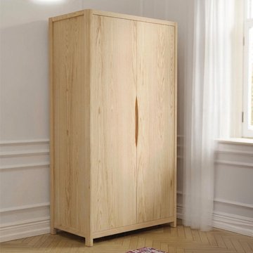 Stockholm wardrobe - 2 door - oak