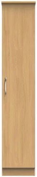 Eve wardrobe - 2 door - plain - oak