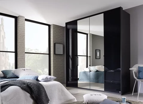 Erimo glass folding wardrobe - variation available
