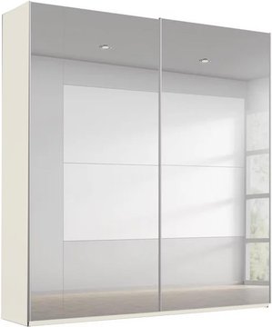 Miramar type-4 sliding wardrobe - 181cm - 2 door - fully mirrored - champagne