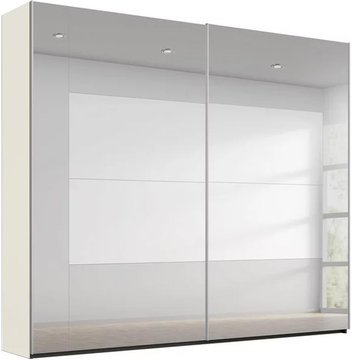 Miramar type-4 sliding wardrobe - 226cm - 2 door - fully mirrored - champagne