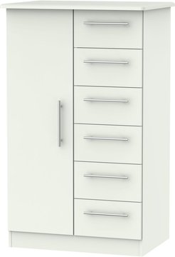 Sherwood midi wardrobe - 1 door - porcelain