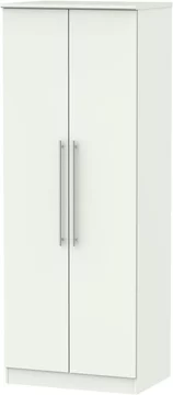 Sherwood wardrobe - 2 door - plain - tall - porcelain