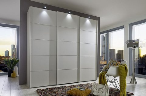Westside sliding wardrobe - 3 door - white