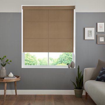 Boho roller blind - coco