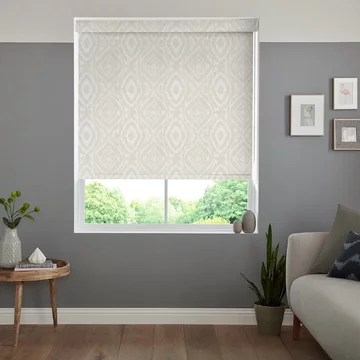 Endler roller blind - chalk