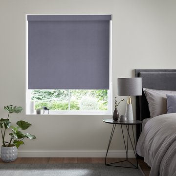 Fleming roller blind - grape