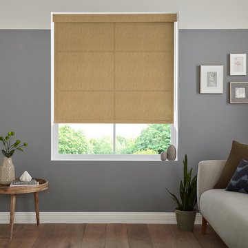 Juno roller blind - ochre