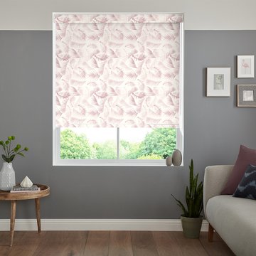Pernille roller blind - blush