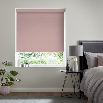 Renard roller blind - blush