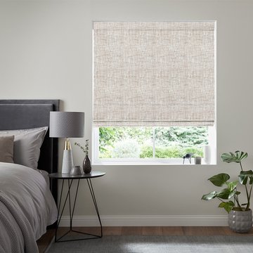 Semedo roman blind - terracotta