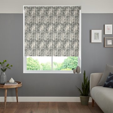 Surrey roller blind - smoke