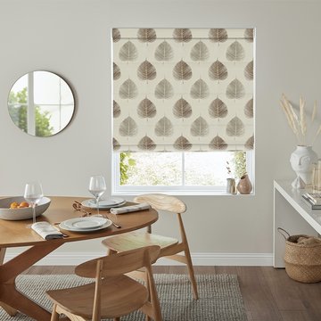 Youri roman blind - terracotta