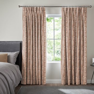 Carrasco curtain - rose gold
