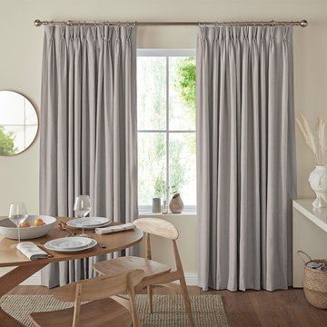 Casey curtain - platinum