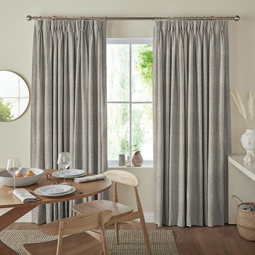 Defoe curtain - bark