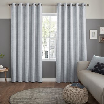 Defoe curtain - silver
