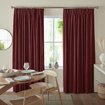 Jenson curtain - merlot