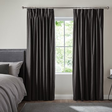 Mata curtain - ebony