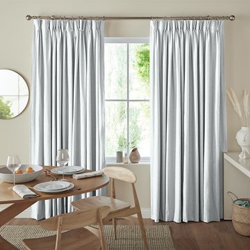 Mina curtain - silver