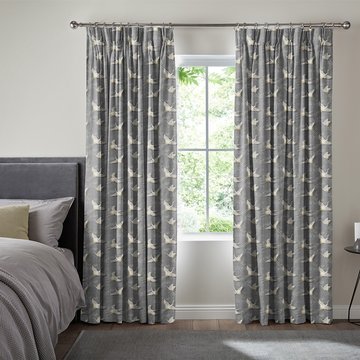 Olivia curtain - slate