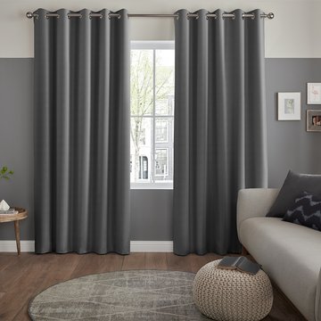 Romero curtain - charcoal