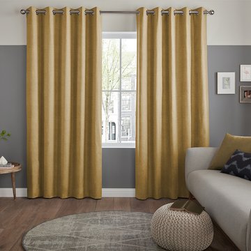 Rudiger curtain - saffron