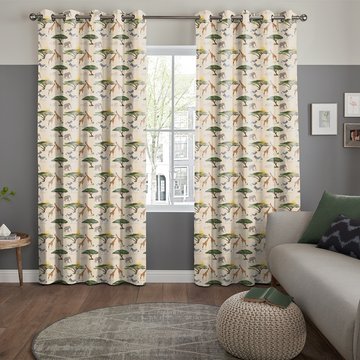 Safari curtain - multi