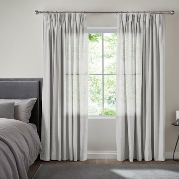 Shilton curtain - silver