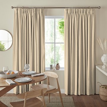 Skipp curtain - champagne