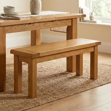 Somer dining bench - oak