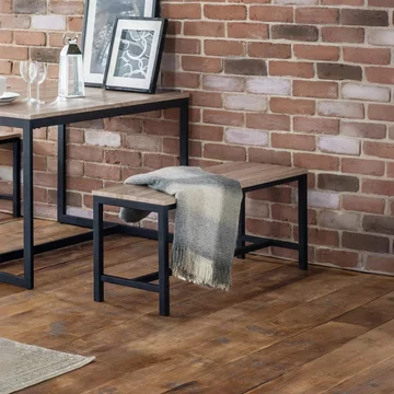Tribeca dining bench - oak