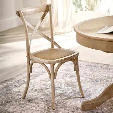 Satie bistro chair - set of 2 - limed oak