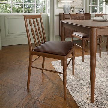 Williamson dining chair - set of 2 - mid gloss lacquered