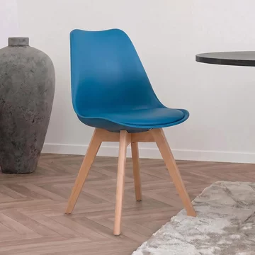 Urban dining chair - set of 4 - blue
