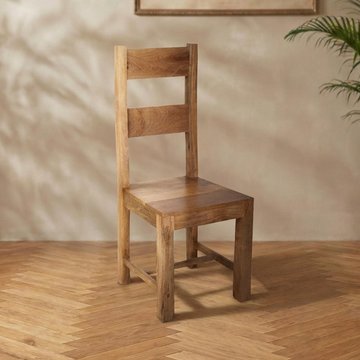 Odisha dining chairs - set of 2 - solid mango wood
