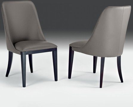 Flavia dining chair - nabuk leather - variation available