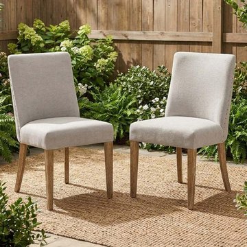 Wraysbury dining chair set of 2 grey