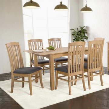 Kilkenny dining set - 6 seater - 160cm - oak