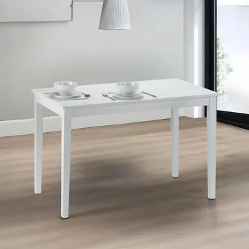 Taku dining table - 4 seater - 114cm - white