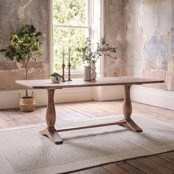 Cannes dining table - 8 seater - 202cm - timber wood