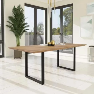Fargo dining table type l - oak - variation available
