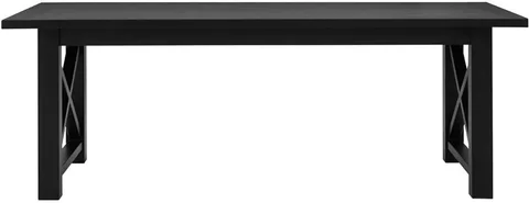 Lyon dining table - 8 seater - 220cm - black
