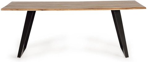 Messina dining table - solid acacia wood - 8 seater - 205cm