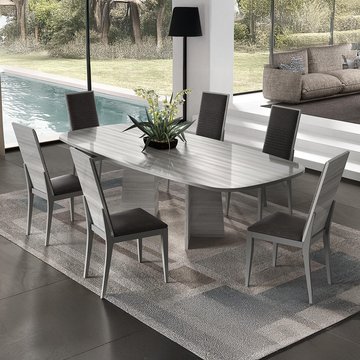 Mia dining table - 10 seater - 250cm - grey