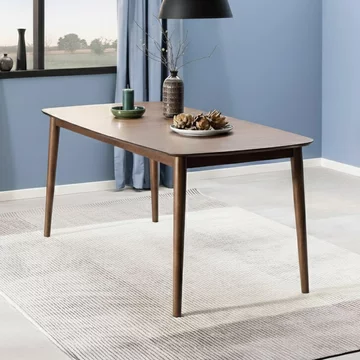 Montreux extending dining table - 6-8 seater - 180cm-219cm - walnut