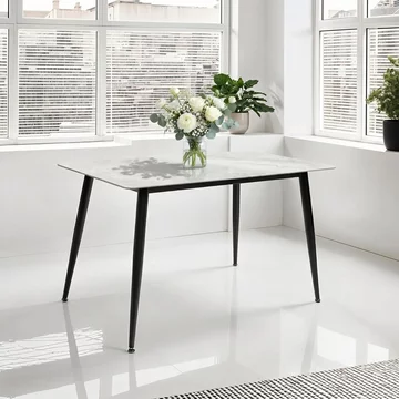 Riga dining table - 4 seater - 130cm - italy grey sintered stone