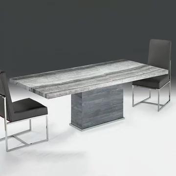 Saturn dining table - extra light - marble - variation available