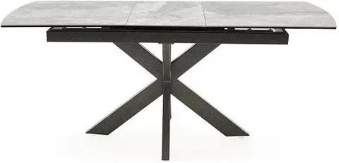 Valerius extending dining table - 6-8 seater - 170-220cm - grey ceramic