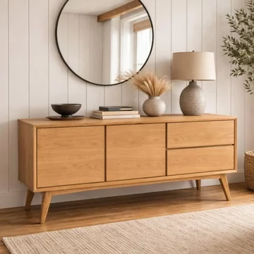 Anders oak sideboard - 2 door - extra large